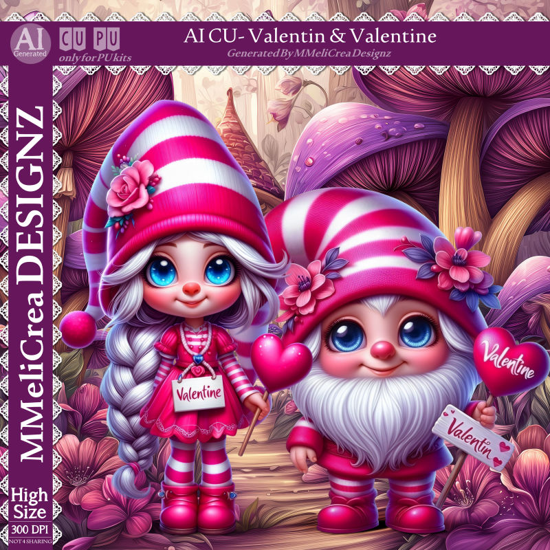(image for) AI - CU Valentin & Valentine (CU4PU / PNG)